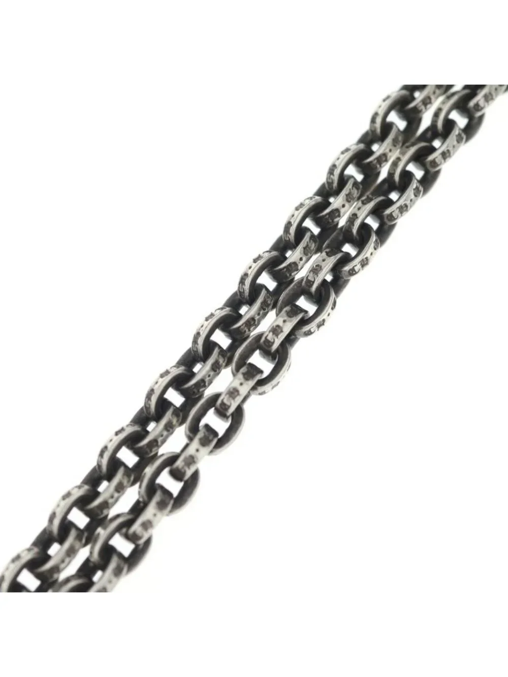 Chrome Hearts Paper Chain 20 Necklace Silver